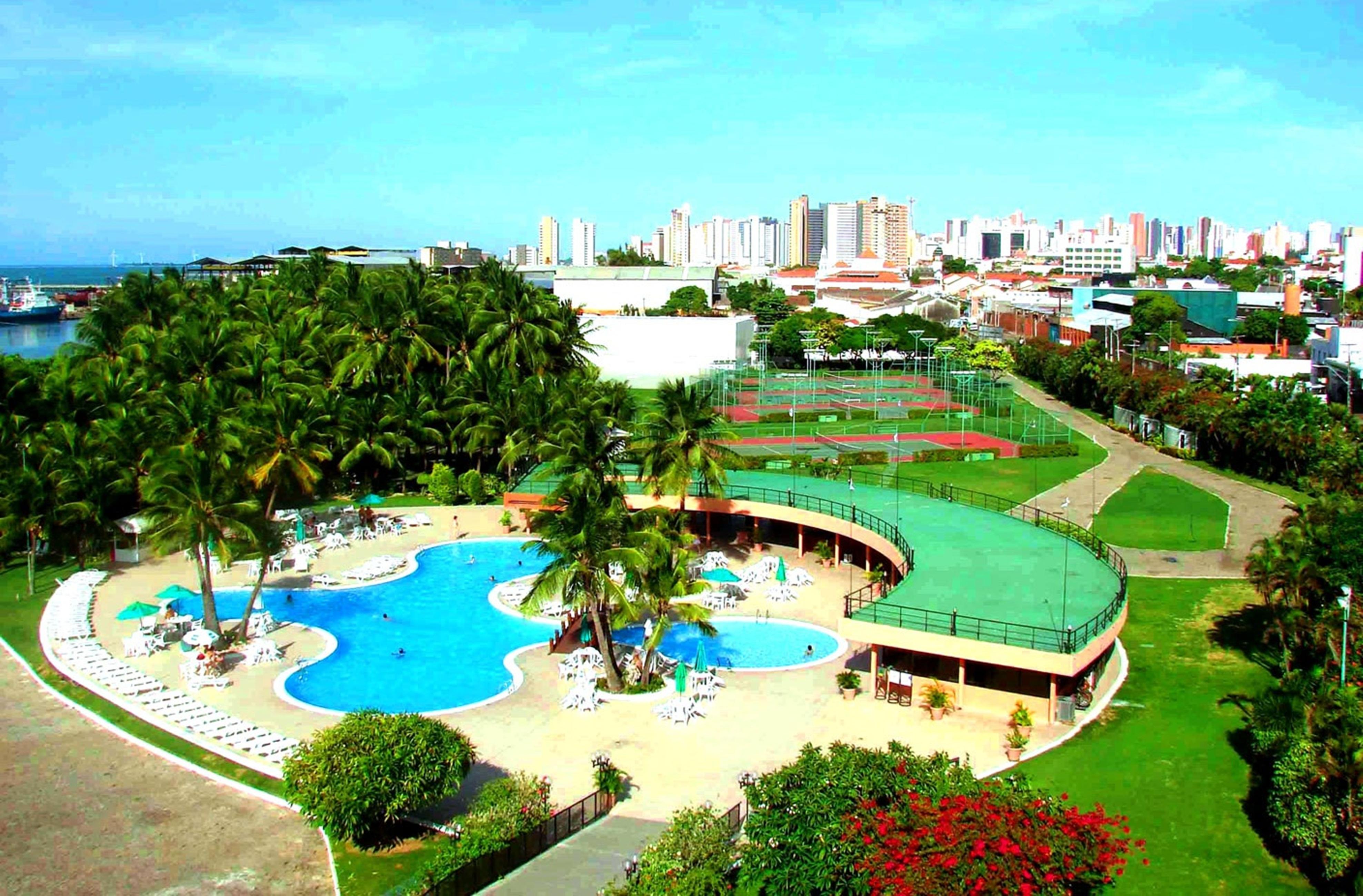 Marina Park Hotel Форталеза Екстериор снимка Aerial view of the hotel